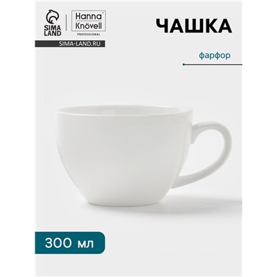 Чашка Hanna Knövell, 300 мл, фарфор, белая