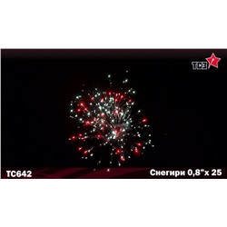 Фейерверк РС6390 Снегири (0,8" х 25)