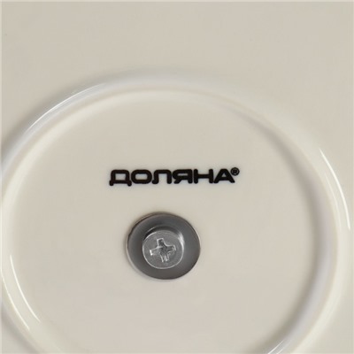 Этажерка - фруктовница Доляна «Сьюзен», 3 яруса, d=15/20/26 см, фарфор, белая