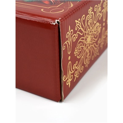 УЦЕНКА Коробка подарочная складная «Дед Мороз», 33.5×25.5×7.5 см