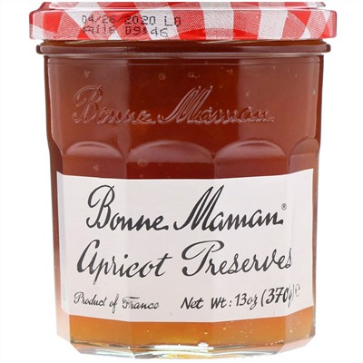 Bonne Maman, Абрикосовый джем, 13 унций (370 г)