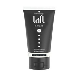 Гель для укладки волос Taft Power Невидимая укладка, мегасильная фиксация, 150 мл