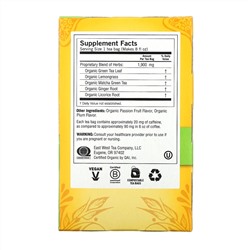 Yogi Tea, зеленый чай, матча с маракуйей, 16 чайных пакетиков, 32 г (1,12 унции)
