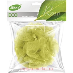 Мочалка для тела IKEEP из сетки Роза ТП101