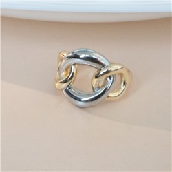 Кольцо 17 р ювелирная бижутерия Итальянское золото (покрытие желтое 14к), арт.213.695-17