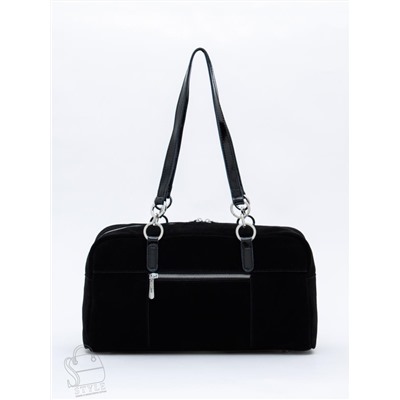 Сумка женская кожаная 91180MSS black Velina Fabbiano-Safenta