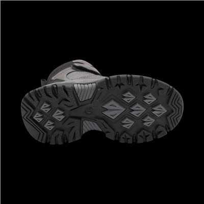 Ботинки мембранные на меху А2448-4 серые