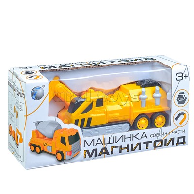 Машина "Строительная техника" в коробке