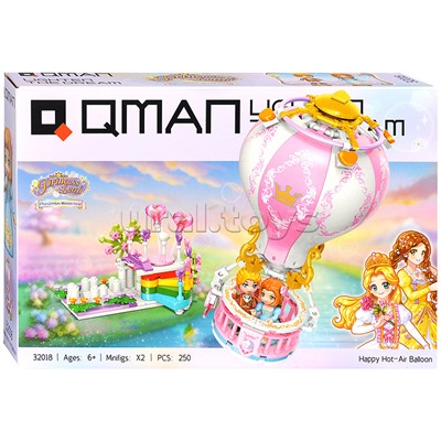 Конструктор "Принцессы на воздушном шаре" (250 дет.)