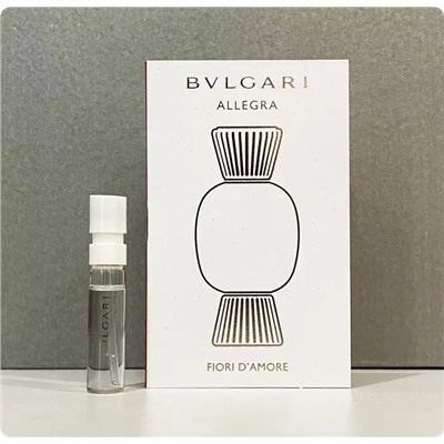 BVLGARI ALLEGRA FIORI D`AMORE edp (w) 1.5ml пробник