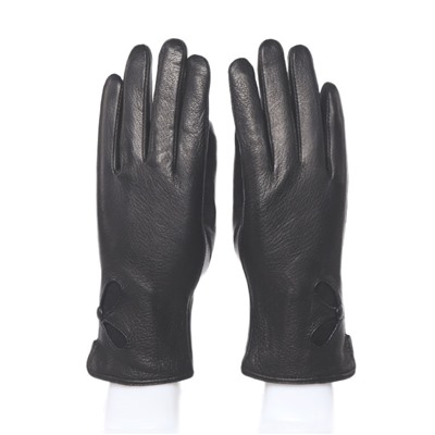 Перчатки жен. LuMeiJia A-3 нат.кожа/плюш