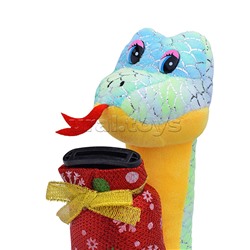 Мягкая игрушка "Змея с копилкой", русская песенка