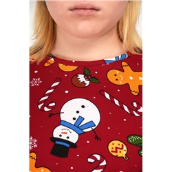 Детская новогодняя пижама Happyfox