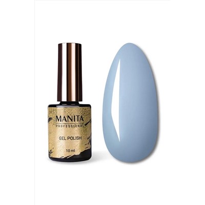 Manita Professional Гель-лак для ногтей / Classic №55, Blue Lagune, 10 мл KRISTALLER, 1110569