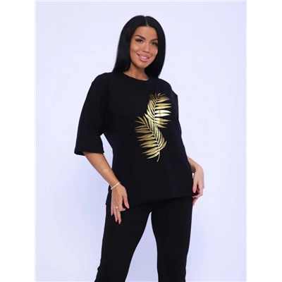 Лонгслив 19135 (Черный)