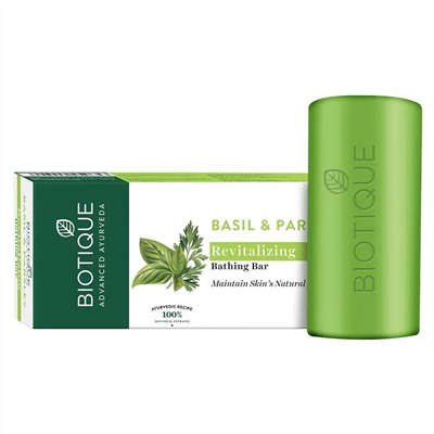 Biotique Basil & Parsley Soap / Биотик Базилик и Петрушка Мыло 150 г