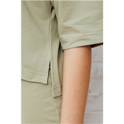 Костюм трикотажный с топом и юбкой 375