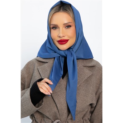 Косынка с отворотом (пепельно-синяя) КО21-23М