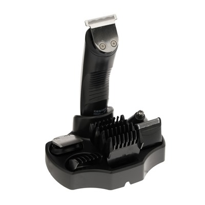 Набор для стрижки Centek CT-2133, 3 Вт, 8 насадок, триммер, чёрная