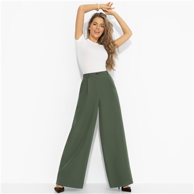 Брюки , в которых удобно весь день, Легкой походкой (хаки)