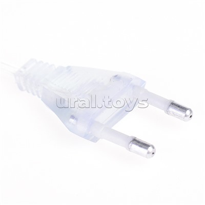 Электрогирлянда светодиодная 3 м, 96 ламп, теплый