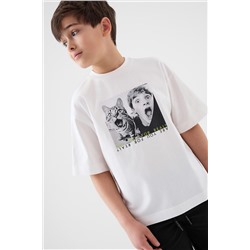 Фуфайка трикотажная для мальчиков (футболка) PLAYTODAY, 1242476