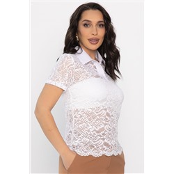 Поло Тренди (белое/кружево) Б14561-10М