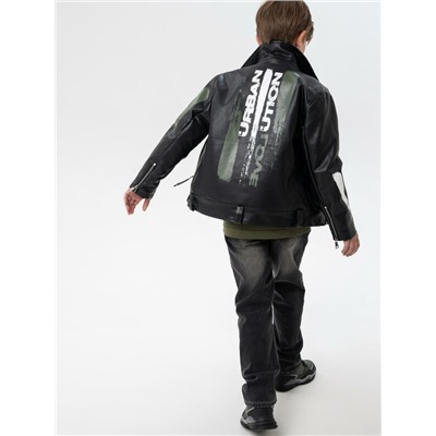 Куртка кожаная для мальчиков