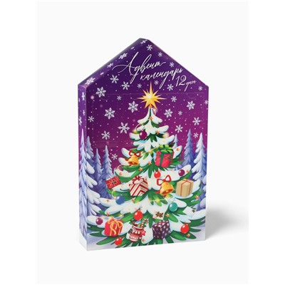 Адвент-календарь новогодний на 12 дней, сладкий подарок «Новый год»