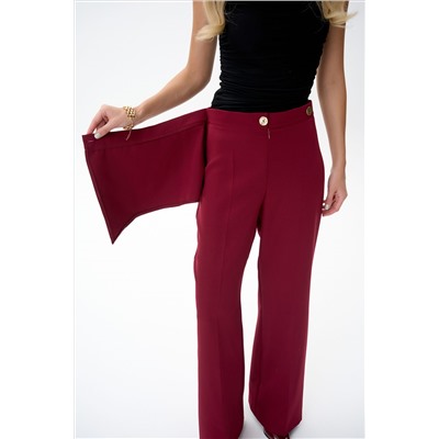 Брюки Агния (бордовый)
