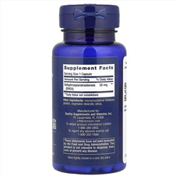 Life Extension, DHEA, 50 мг, 60 капсул