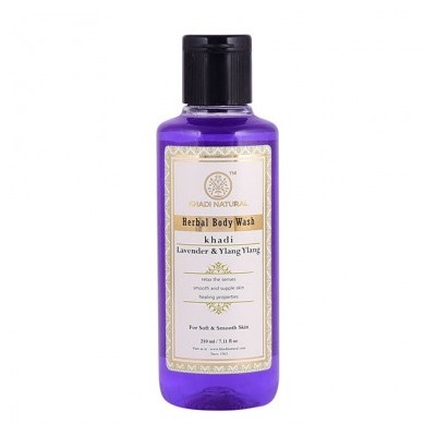 Khadi Natural Гель для душа с экстрактом Лаванды и Иланг-Иланга 210мл