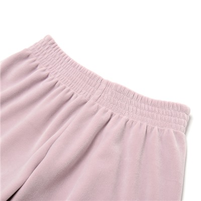 Костюм детский (футболка, шорты) KAFTAN Plushy, размер 30 (98-104 см), лиловый