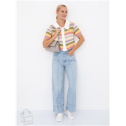 Сумка женская кожаная 2011VG off white Vitelli Grassi  в Новосибирске