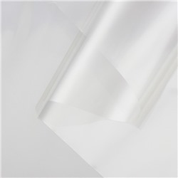 Пленка для цветов и букетов прозрачная 0.6×46.5 м, 1000 г, 40 мкм