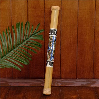 Сувенирный музыкальный инструмент «Посох дождя», 50 см, МИКС