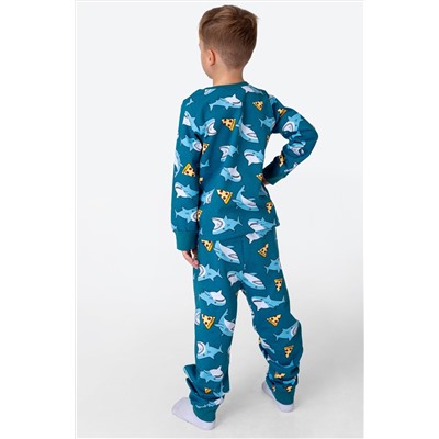 Пижама из футера с начесом для мальчика Happyfox