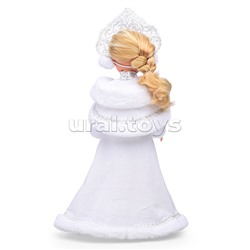 Кукла Анастасия Снегурочка со звуком