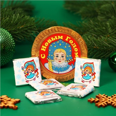 Новогодний шоколадный набор, 55 г