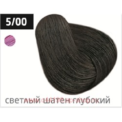 OLLIN PERFORMANCE  5/00 светлый шатен глубокий 60мл Перманентная крем-краска для волос