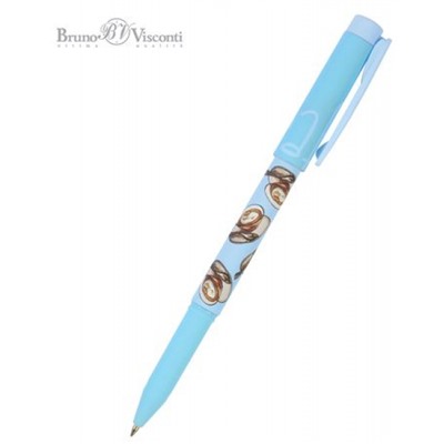 Ручка шариковая 0.7 мм "FreshWrite.Кофемания. Тирамису" синяя 20-0214/88 Bruno Visconti