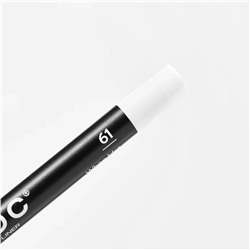 Provoc Гелевый карандаш-подводка для глаз водостойкий / Semi Permanent Gel Eye Liner №61 White Hot, белый матовый 7840