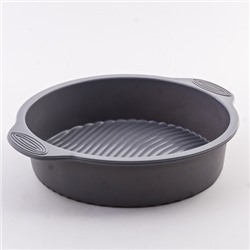 80322-198G Форма для выпечки пирогов, кексов, пиццы, тортов, куличей силикон (х100)