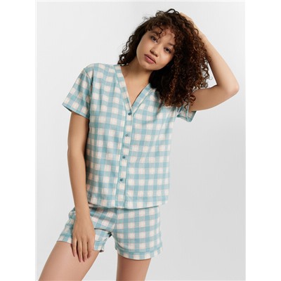 КОМПЛЕКТ ЖЕНСКИЙ (ЖАКЕТ, ШОРТЫ) 592348