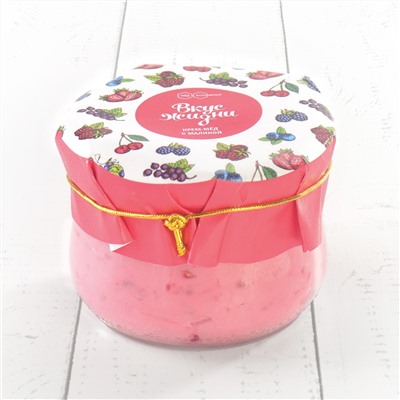 Крем-мёд с малиной  Вкус Жизни New 230 гр.