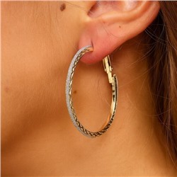 Серьги ювелирная бижутерия коллекция "Дубай" покрытие: позолота, арт.216.097