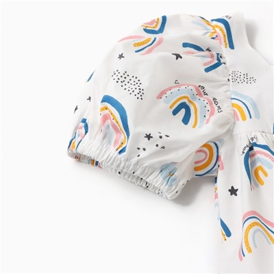 Платье детское KAFTAN «Радуга», размер 32 (110-116 см)