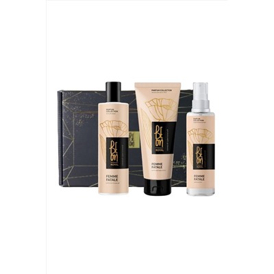 BeOn Подарочный набор для ухода за телом №13 / Royal Femme Fatale (гель 260 мл+ лосьон 200 мл + мист 105 мл) KRISTALLER, 1109426