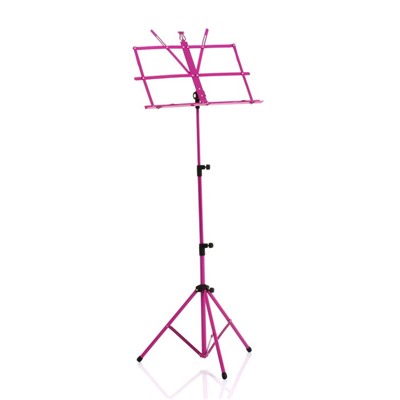 Пюпитр h=155 см, подставка для нот 50×28 см, фуксия