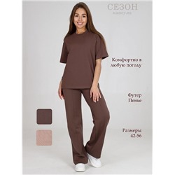 Футболка "Амелия" (Какао)